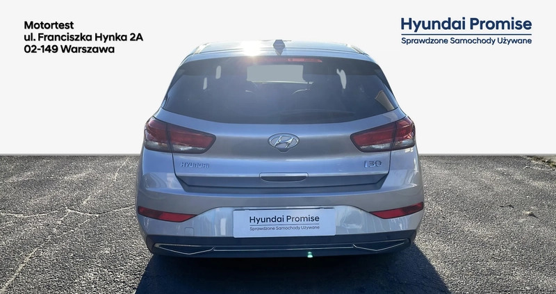 Hyundai I30 cena 69900 przebieg: 18450, rok produkcji 2022 z Raciąż małe 92
